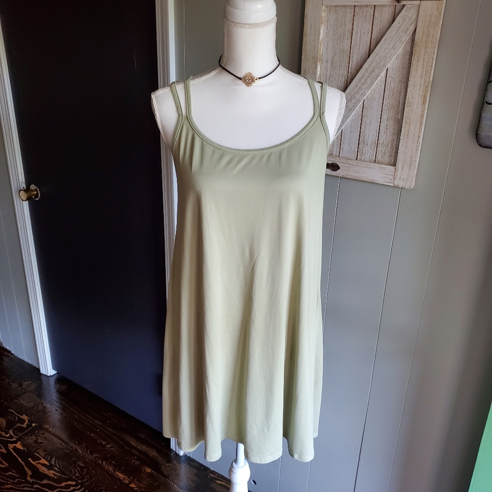 Francescas Alya Sage Green Dress